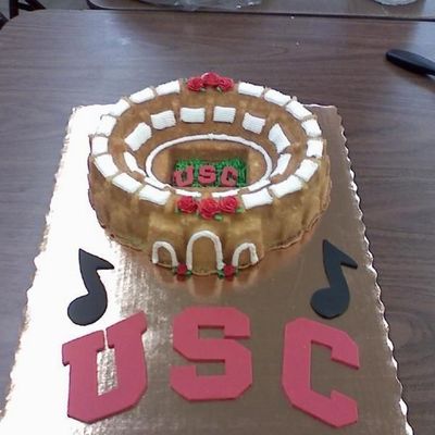 Usc Rosebowl Cake