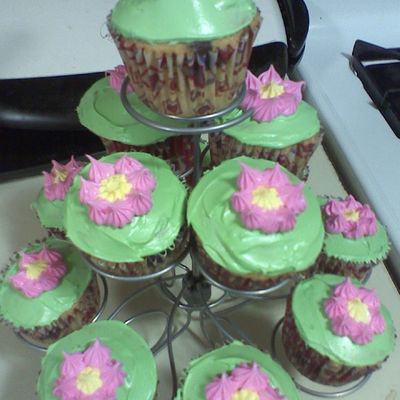 Flower Cupcakes