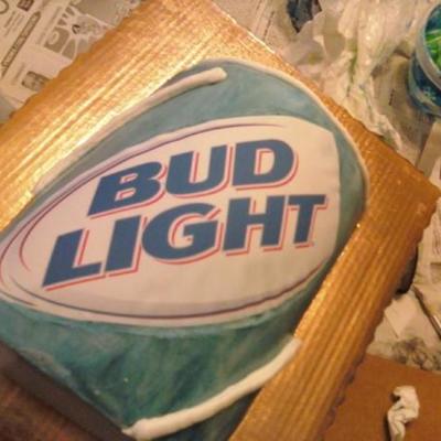 Bud Light Cake