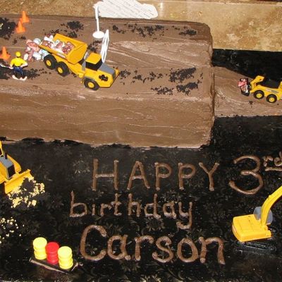 Construction Cake