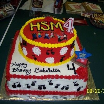 High School Musical Cake