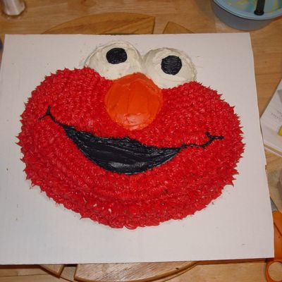 Elmo Cake
