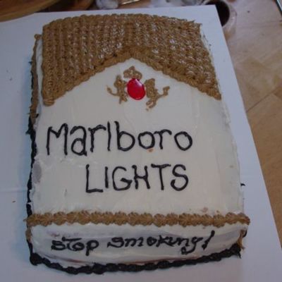 My Brothers 27Th Birthday Marlboro Lights Cake