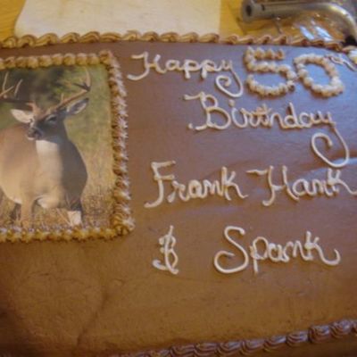 My Fathers 50Th Surprise Cake