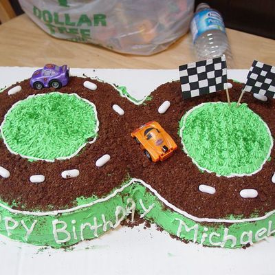 Race Track Cake