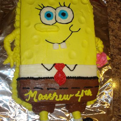 Sponge Bob Square Pants Birthday Cake