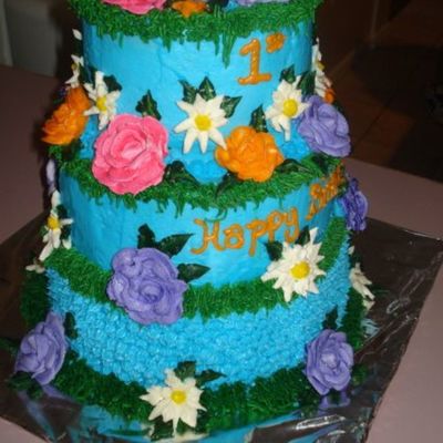 Autumns 1St Birthday Cake