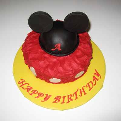 Mickey Mouse Smash Cake