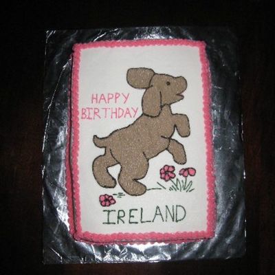 Puppy Cake