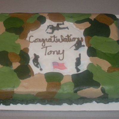 Camo Cake