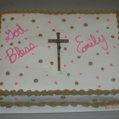 Baptism Cake