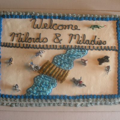 Medieval Reunion Cake