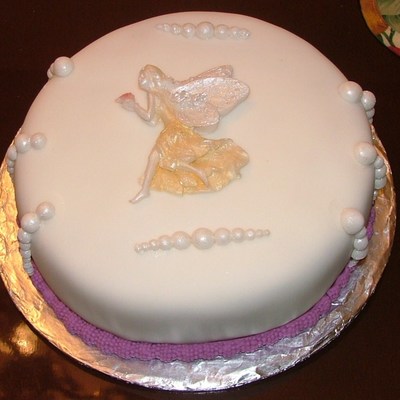 First Fondant Fairy!!