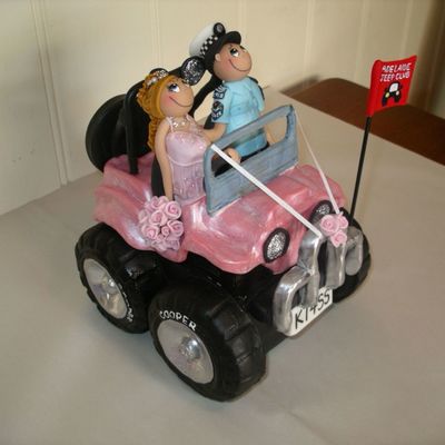 Police Couple In 4Wd Jeep