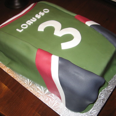 Hockey Jersey Cake