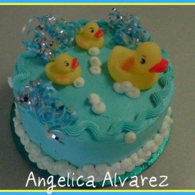 Duckie Baby Shower Cake