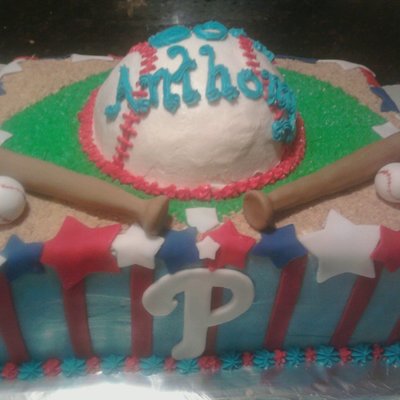 Phillies 30Th Birthday Cake