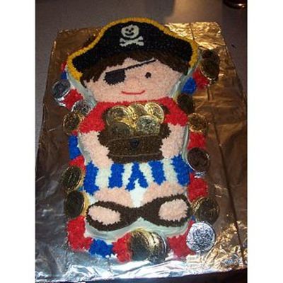 Pirate Birthday Cake