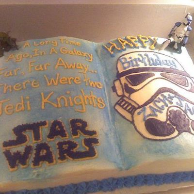 Star Wars Birthday Cake
