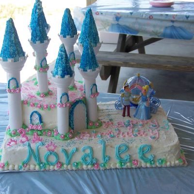 Princess Castle Cake