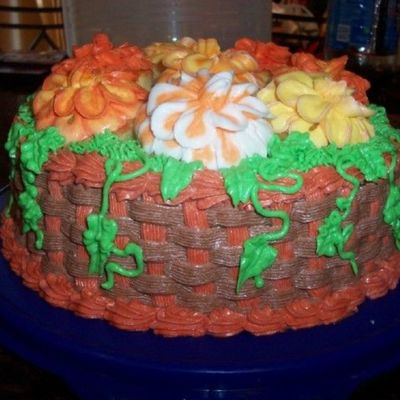Fall Birthday Cake