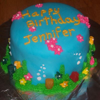 Under Sea Birthday Cake