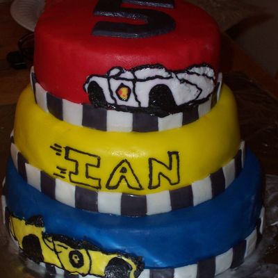 Speed Racer Cake