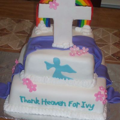 Heaven Birthday Cake