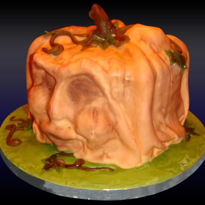 Lumpy Pumpkin Birthday Cake