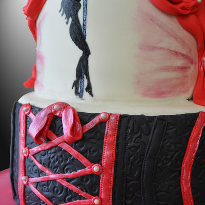 Pole-Dancing Cake For Bridal Shower!