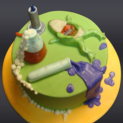 Mad Science Cake ...
