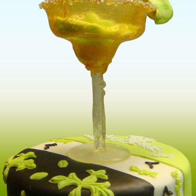 Margarita Glass Cake