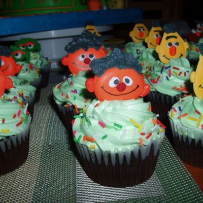 Sesame Street Cupcakes