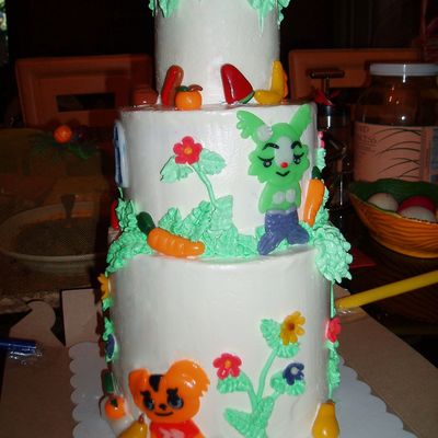 Pet Society Cake
