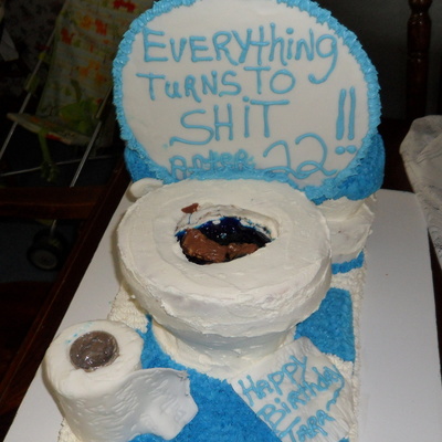 Toilet Cake