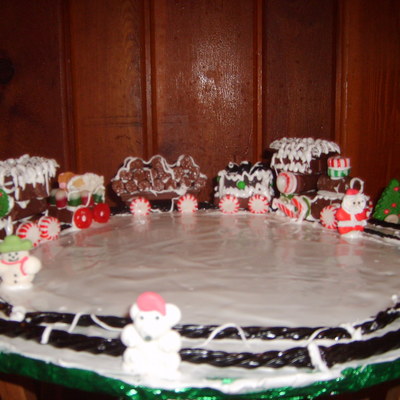 Christmas Train Made For Nephews Christmas Party