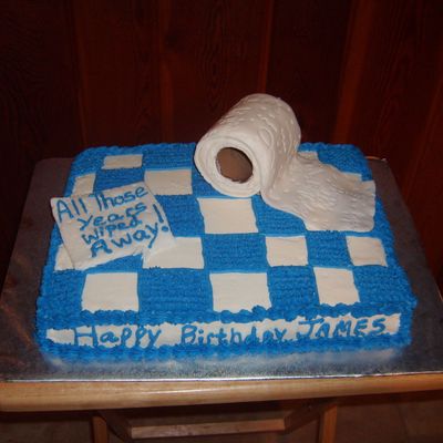 40 Year Olds Cake