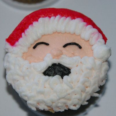 Santa Cupcakes