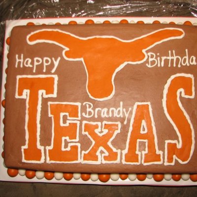Texas Longhorns Birthday