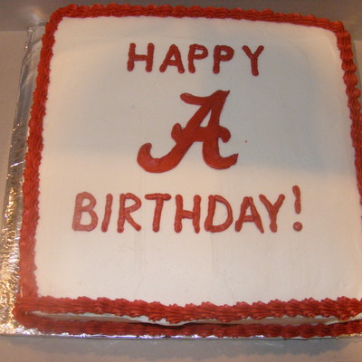 Alabama Birthday Cake #3
