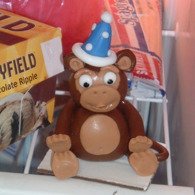 Fondant Monkey