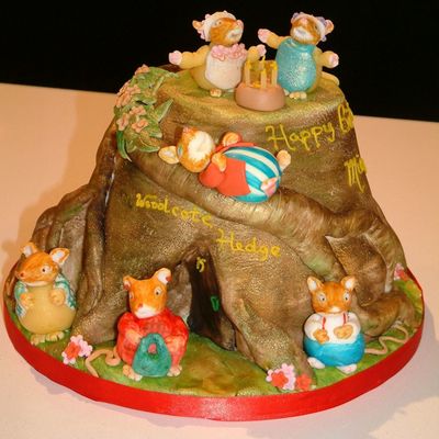 Mice Family Cake