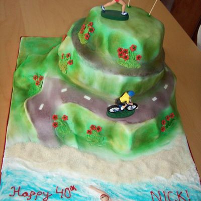 Triathlon Cake