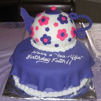 Tea Pot Cake