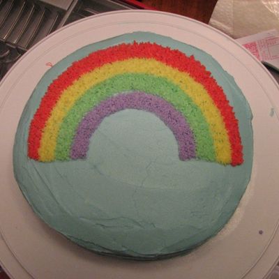 Wilton Class 1 Rainbow Cake
