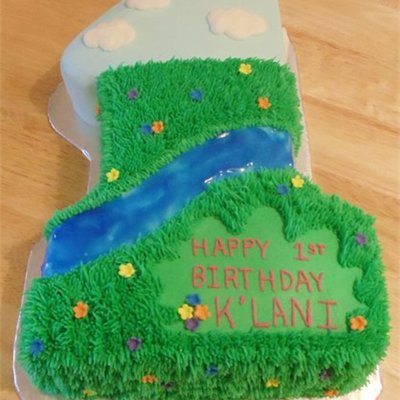 Dora Themed Number 1