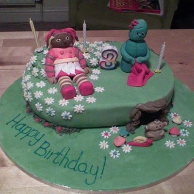 'in The Night Garden' Birthday Cake