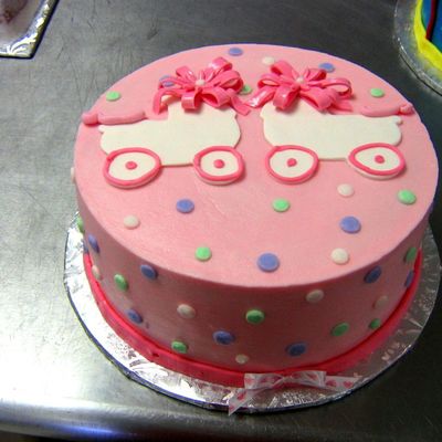 Cake For Twin Girls