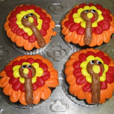 Turkey Cupcakes
