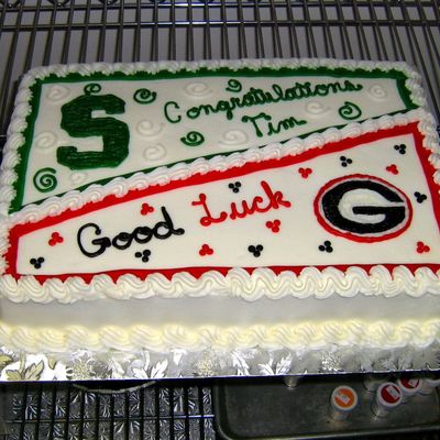 College Graduation Cake